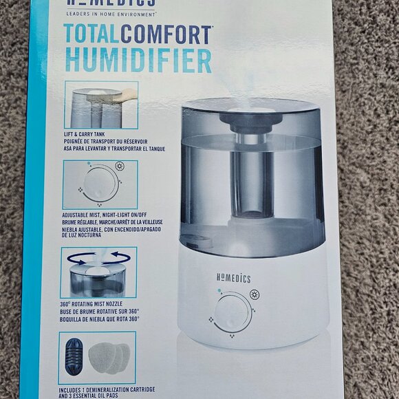 Homedics 0.85g/2L Humidifier - Picture 4 of 5